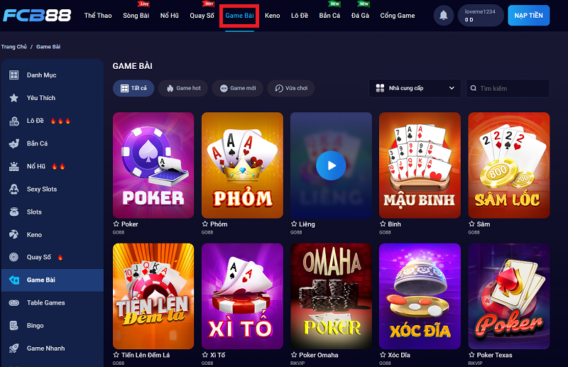 Hướng dẫn tham gia game bài FC88 cho người mới chơi