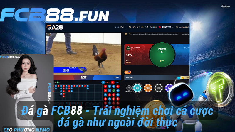 Đá gà FC88 - Trải nghiệm chơi cá cược đá gà như ngoài đời thực