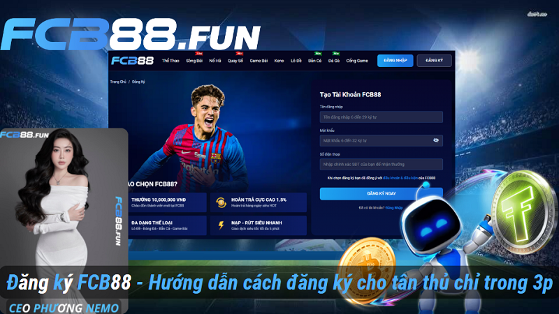 Đăng ký FC88 - Hướng dẫn cách đăng ký cho tân thủ chỉ trong 3p