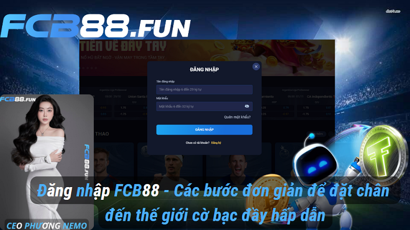 Đăng nhập FC88 - Các bước đơn giản để đặt chân đến thế giới cờ bạc đầy hấp dẫn